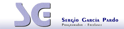 Sergio Garca Pardo - Programador freelance Valencia